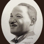 Martin Luther King Portrait by David Alan Cooney