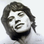 Mick Jagger Portrait by David Alan Cooney