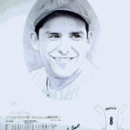 Yogi Berra Portrait by David Alan Cooney